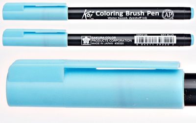 PISAK PEDZELKOWY KOI COLORING BRUSH PEN SAKURA 125 SKY BLU20